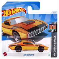 Mattel Hot wheels: custom otto kisautó - narancssárga