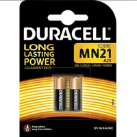 Duracell Elm-mn21 elem a23 duracell 2db-os csomag