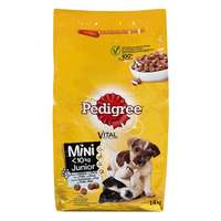 PEDIGREE állateledel száraz pedigree junior mini kutyáknak csirke-rizs 1,4kg 410 170