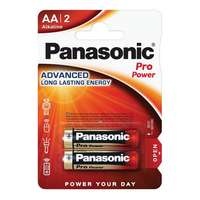 Panasonic Panasonic pro power szupertartós elem (aa, lr6ppg, 1.5v, alkáli) 2db/csomag lr6ppg-2bp