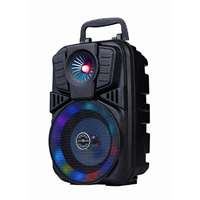 Gembird Gembird spk-bt-led-01 bluetooth portable party speaker black