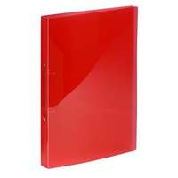 VIQUEL Gyűrűs könyv, 2 gyűrű, 20 mm, a4, pp, viquel "propyglass", piros 020275-08
