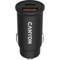 Canyon Canyon c-20 30w univerzális autós töltő adapter fekete cns-cca20b03