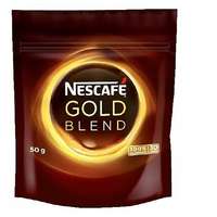NESCAFE Instant kávé, 50 g, utántöltő, nescafé "gold"