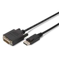 Assmann Assmann displayport adapter cable, dp - dvi-d (dual link) (24+1) 3m black ak-340301-030-s