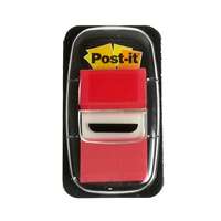 POST-IT Oldaljelölő 3m post-it 680-1 műanyag 25x43mm piros lpj6801