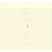 FILOFAX Kalendárium betét, jegyzetlap, pocket méret, vonalas, filofax, krémszín fx-213053