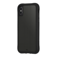 CASE-MATE Case-mate carbon fibre szilikon telefonvédő (valódi szénszálás hátlap, ütésállóság, légpárnás sarok) fekete cm037816