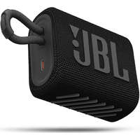 JBL Jbl go3 bluetooth hordozható hangszóró (750mah belső akku, 4.2w, vízálló, porálló) fekete jblgo3blk