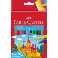 FABER-CASTELL Filctoll készlet, faber-castell, 12 különböző szín"castle" 554201