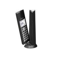 Panasonic Telefon, vezeték nélküli, panasonic, "kx-tgk210pdb dect", fekete