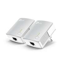 TP-Link Tp-link powerline adapter kit - tl-pa4010 nano (100mbps (500mbps adatátvitel), 128-bit aes, qos, max 300m) tl-pa4010 kit