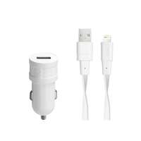 RivaCase Rivacase rivapower va4215 wd2 en car charger (1xusb/1a) with mfi lightning cable white 4260403572702