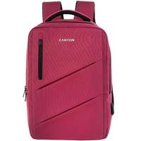 Canyon Canyon bpe-5 15,6" notebook poliészter hátizsák rózsaszín-fekete cns-bpe5bd1