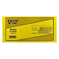 VECTRA-LINE Nyomtatvány nyugta vectra-line 4 soros 20 db/csomag