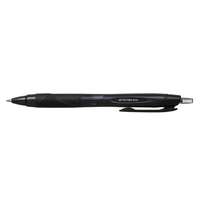 UNI Golyóstoll, 0,35 mm, nyomógombos, fekete tolltest, uni "sxn-157s jetstream sport", fekete 19752000