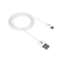 Canyon Canyon usb 2.0 a - usb 2.0 micro b m/m adatkábel 1m fehér cne-usbm1w