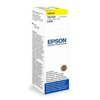 Epson T67344a10 tinta, l800 nyomtatóhoz, epson, sárga, 70ml c13t67344a