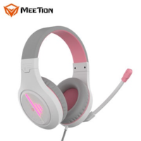 Meetion Meetion mt-hp021 gamer headset white/pink mt-hp021wp