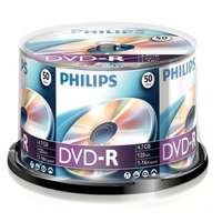 Philips Philips dvd-r 4,7gb 16x hengeres 50db/csomag (50-es címke) ph922579