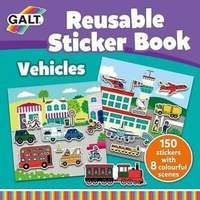 Galt Galt: újraragasztható matricás könyv - járművek