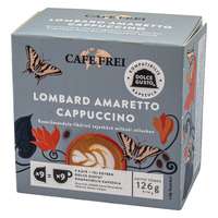 Cafe Frei Kávékapszula, dolce gusto kompatibilis, 9 db, cafe frei "lombard amaretto cappuccino"
