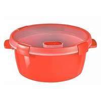 CURVER ételtartó doboz curver smart eco kerek műanyag 1,6l piros 00943-381-04