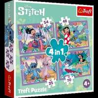 TREFL Trefl: lilo&stitch 4 az 1-ben puzzle - 35, 48, 54, 70 darabos