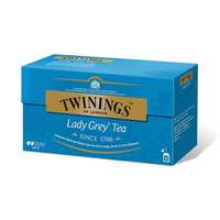 TWININGS Fekete tea. 25x2 g, twinings "lady grey"