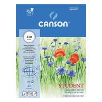 CANSON Canson student a5 250g-os 10 lapos ragasztott finoman texturált akvarellblokk cap6666-867