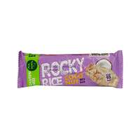 - Gluténmentes rocky rice fehércsokoládéval bevont puffasztott rizs szelet kókusz ízŰ 18g