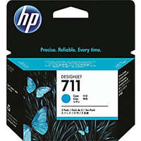 HP Cz130a tintapatron designjet t120,t520 nyomtatókhoz, hp 711, cián, 29 ml