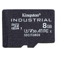 KINGSTON Kingston 8gb microsdhc class 10 cl10 u3 v30 a1 industrial adapter nélkül sdcit2/8gbsp