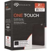 Seagate Seagate one touch portable hdd black +rescue 2tb külső merevlemez (stky2000400)
