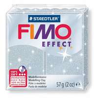 FIMO Gyurma, 57 g, égethető, fimo "effect", csillámos ezüst 8010-812