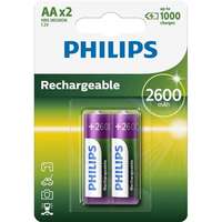 Philips Philips r6b2a260/10 elem tölthetŐ aa 2600 mah 2-bliszter