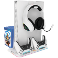 Canyon Canyon cs-5, ps5 charger stand, with rgb light, 31518528mm, with 23cm+0.5cm cable, 475