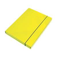 OPTIMA Füzetbox optima a/4 3 cm-es gerinccel sárga 22493