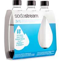 SODASTREAM Sodastream bo trio play 3x1l fekete 3 db-os szénsavasító műanyag palack szett 42001085