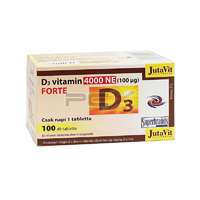 - Jutavit d3 vitamin 4000ne forte tabletta 100db