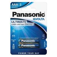 Panasonic Panasonic evolta szupertartós elem (aaa, lr03ege, 1.5v, alkáli) 2db/csomag lr03ege-2bp
