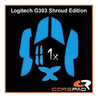 Corepad Corepad logitech g303 shroud edition gaming soft grips kék cg71800