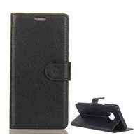 gigapack Tok álló, bőr hatású (flip, oldalra nyíló, asztali tartó funkció, prémium) fekete gp-79090