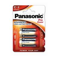 Panasonic Panasonic pro power tartós elem (c/baby, lr14, 1.5v, alkáli) 2db/csomag lr14ppg-2bp