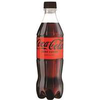 COCA-COLA üdítőital, szénsavas, 0,5 l, coca cola "coca cola zero" 667878/667806