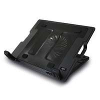 ACT Act ac8110 17" laptop cooling stand with 2-port hub black