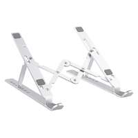 Tnb Tnb foldable aluminum stand for notebook silver nbstandalu