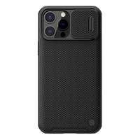 Nillkin Nillkin textured pro műanyag telefonvédő (közepesen ütésálló, szilikon keret, 3d minta, kamera védelem) fekete gp-111014