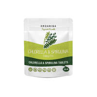 - Bio organiqa chlorella & spirulina étrend-kiegészítŐ tabletta 250db