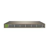 IP-COM Ip-com switch - g1050f (48 port 1gbps + 2 port 1gbps sfp; 1u fém ház, rackbe szerelhető)